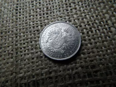 Ezüst 20 krajcár 1853 A  , extra , verdefényes 