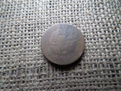 4 krajcár 1861 E , Gyulafehérvár , ritka 