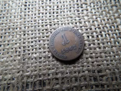 1 soldo 1862 V 