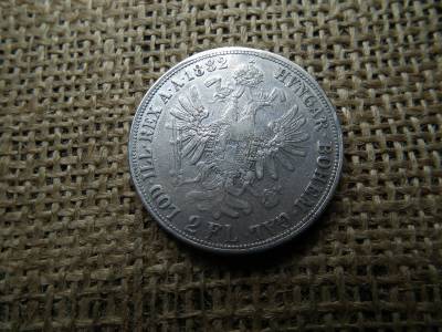 Ezüst 2 florin 1882 , sérült perem Ezüst 2 florin 1882 , sérült perem