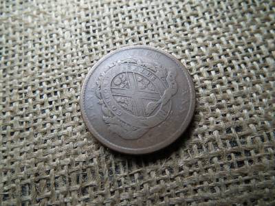 Alsó Kanada 1 Penny / 2 Sous 1837 , City Bank Alsó Kanada 1 Penny / 2 Sous 1837 , City Bank