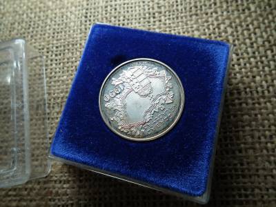 1990 Antal József ezüst emlékérem , PP , doboz + certi 1990 Antal József ezüst emlékérem , PP , doboz + certi