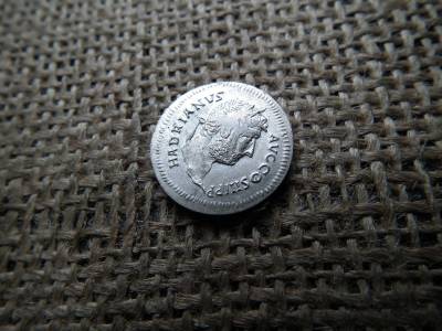 Hadrianus ezüst dénár , ezüst utánveret Hadrianus ezüst dénár , ezüst utánveret