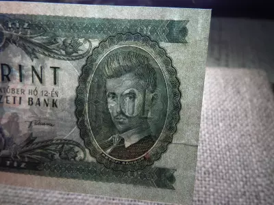 10 forint 1962 , vízjeles , ritka , gyári papírránc 