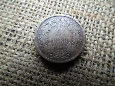 4 krajcár 1868 KB 
