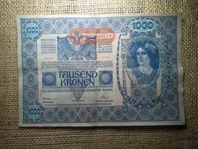 1000 korona 1902 , DÖ