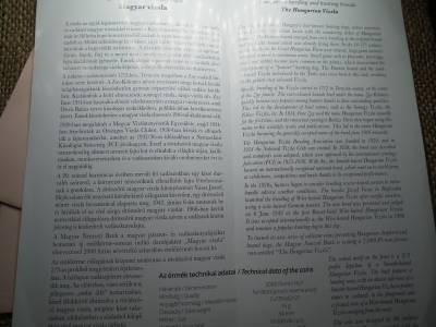 Magyar Vizsla Prospektus MNB kiadvány 2019 , (  2000 forint 2019 ) ár / db