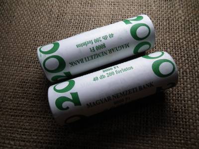 Batthyány Lajos 200 forint 2024 - 40 db UNC - bontatlan MNB rolni  ár/ rolni 