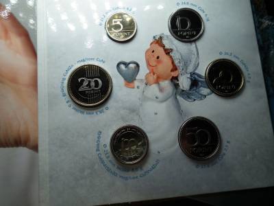 Tisztelet a hősöknek 10 és 20 Forint PP  , Karácsony Forgalmi sor 2020 PP ár / sor 