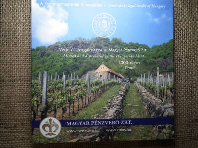 2022 Magyarország Pénzérméi forgalmi sor PP Somlói Borvidék