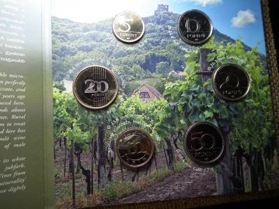 2022 Magyarország Pénzérméi forgalmi sor PP Somlói Borvidék