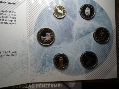 2018. évi Jégkorong Világbajnokság forgalmi sor, emlék 50 Forintossal PROOF