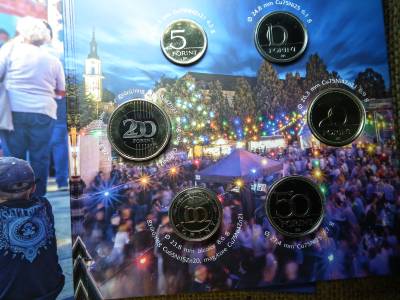 Veszprém - Balaton 2023 Európa Kulturális Fővárosa - PP forgalmi sor - csak 3000 db! 