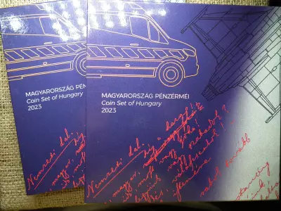 2023 PP proof forgalmi sor - komplett évjárat Petőfi / Honvédség / Mentőszolgálat érmékkel , ár / sor 