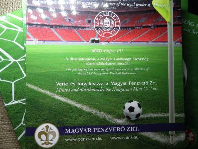 2021 Magyarország pénzérméi Forgalmi sor BU UEFA EB MLSZ érme , ár / sor 