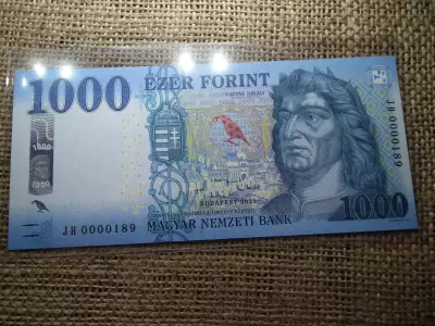 1000 forint 2021 JH , UNC , alacsony sorszám