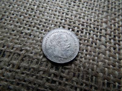 Ezüst 10 krajcár 1869 KB MKVP  , nagyon szép ! 