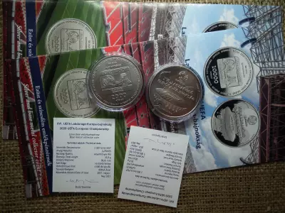 2000 forint 2021 UEFA Foci EB + MNB prospektus + certi ! Ár / db , D