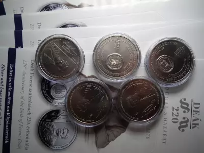 Deák Ferenc 3000 forint 2023 - bontatlan kapszulában, prospektussal ! Ár/db ! D