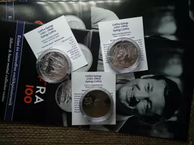 Cziffra György ezüst 7500 forint 2021 - bontatlan kapszula+certi+prospektus - csak 4000 db! ár/db ! D