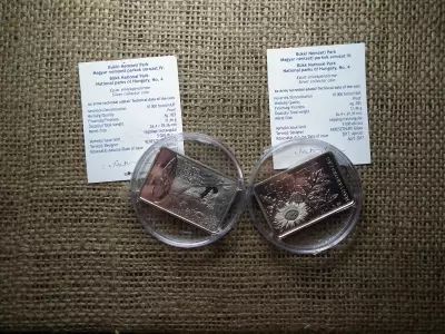 BÜKKI NEMZETI PARK EZÜST 10000 FORINT 2017 PP + certi ! Ár/db , D