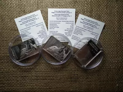 Kiskunsági Nemzeti Park ezüst 10000 Forint 2020 + certi ! Ár/db , D