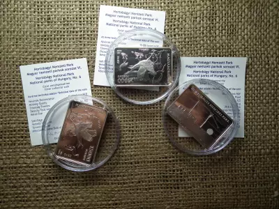Hortobágyi Nemzeti Park ezüst 15000 Forint 2023 + certi ! Ár/db , D
