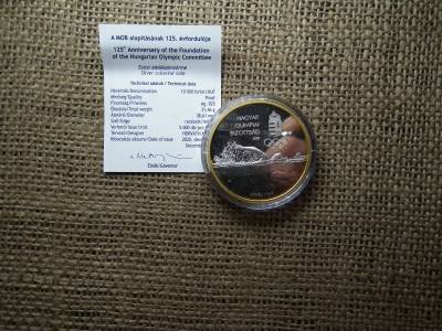 A MOB ALAPÍTÁSÁNAK 125. ÉVFORDULÓJA / EZÜST 10000 FORINT 2020 + certi ,D A MOB ALAPÍTÁSÁNAK 125. ÉVFORDULÓJA / EZÜST 10000 FORINT 2020 + certi ,D