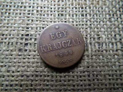 1 krajcár 1848