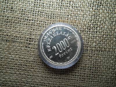 Ezüst 2000 forint 1998 PP - Eötvös Lóránd Ezüst 2000 forint 1998 PP - Eötvös Lóránd