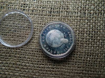 200 Forint 1992 / Ezüst / Veszélyeztetett állatvilág / Gólya / PP 200 Forint 1992 / Ezüst / Veszélyeztetett állatvilág / Gólya / PP