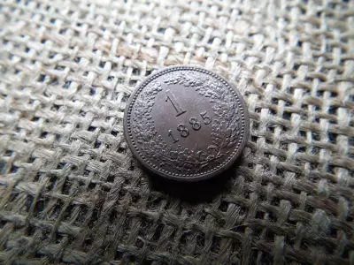 1 krajcár 1885