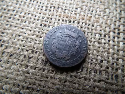 Mária Terézia réz dénár 1761( Nyitott korona )