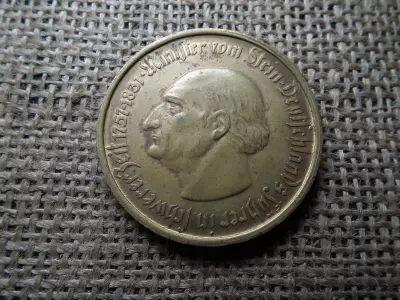 10000 Márka 1923 – Westfalen Freiherr vom Stein , mark , Vesztfália porosz tartomány ,