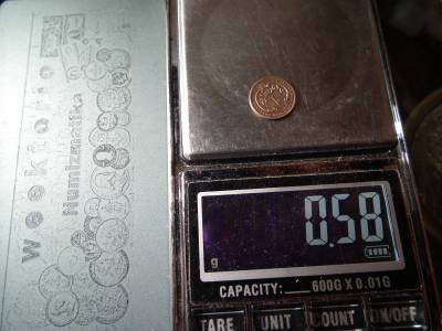 Ritka MINI 1 heller 1894 Ritka MINI 1 heller 1894