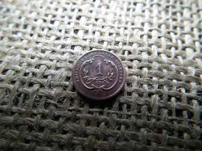 Ritka MINI 1 heller 1894 