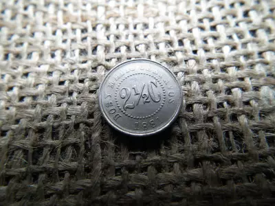 2 1/2 centavos 1881  UNC , Kolumbiai Egyesült Államok