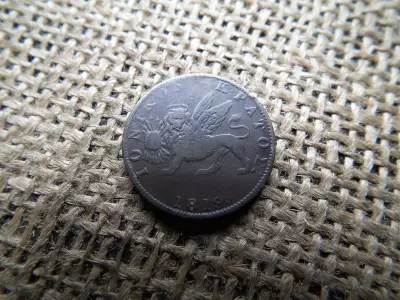 Jón-szigetek › Jón-szigetek Egyesült Államai , 2 lepta 1819 , 	III. György ( 1810–1820 )