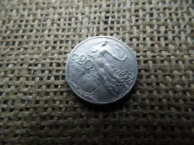 Olaszország 20 centesimi 1909