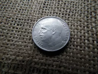 Olaszország 50 centesimi 1925 , Victor Emmanuel III