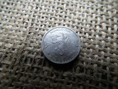 Norvégia ezüst 25 öre 1909 ,  Øre - Haakon VII
