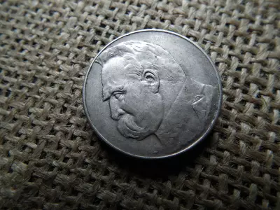 Lengyelország , ezüst 5 zloty 1934 , zlotych , Józef Piłsudski – Lövészhadtest