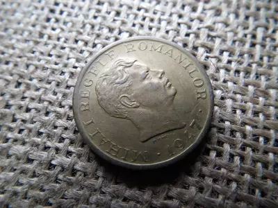 Románia 10000 lei 1947 , I. Mihály