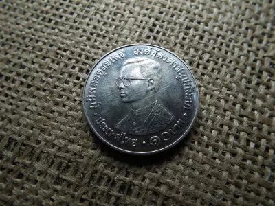 Thaiföld 10 baht 1980 - IX. Ráma Buddhisták Világszövetsége