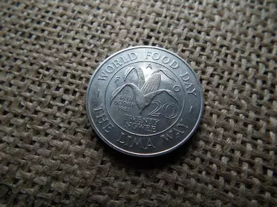 Zambia 20 Ngwee 1981  FAO