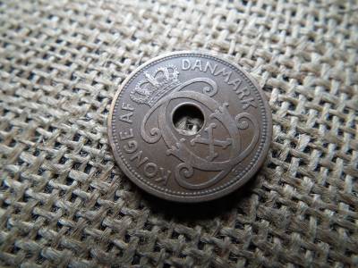 Dánia 5 öre 1927 ,Øre - Christian X Dánia 5 öre 1927 ,Øre - Christian X