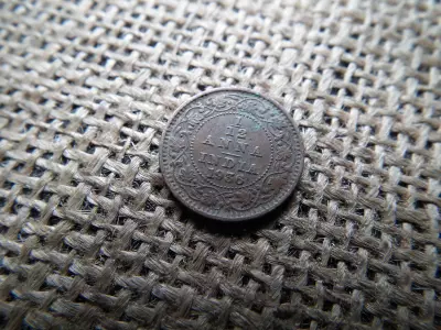 India 1/12 anna 1936 , George V