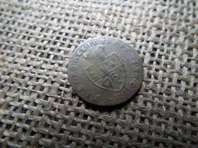 Spade Half Guinea Gaming Token - George III , 1701 , zseton 