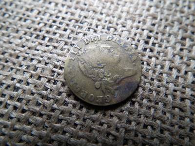 Spade Half Guinea Gaming Token - George III , 1701 , zseton Spade Half Guinea Gaming Token - George III , 1701 , zseton