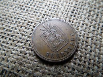 Guernsey , 4 doubles 1864 Guernsey , 4 doubles 1864